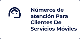 Nmeros de atencin al cliente en los servicios de comunicaciones mviles