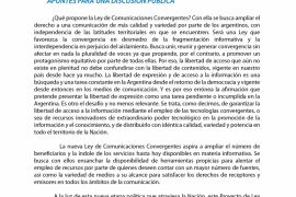 Imágen de Primera declaracin de la Comisin Redactora de la Nueva Ley de Comunicaciones