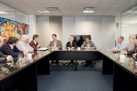 Imágen de Reunin entre instituciones universitarias y Enacom