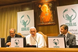 Imágen de Se lanz la campaa contra el ciberbullying en el Congreso de Scholas