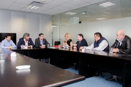 Imágen de Reunin entre Enacom y el Sindicato de Taxistas