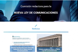 Imágen de Hasta el 30/11 se reciben aportes para la nueva Ley de Comunicaciones