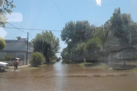 Imágen de Enacom presente ante las inundaciones en La Emilia