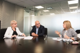 Imágen de Silvana Giudici se reuni con representantes del Plan Belgrano