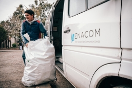 Imágen de Nueva donacin de Enacom a entidades de bien pblico