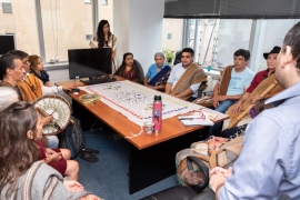 Imágen de Enacom se reuni con la comunidad originaria Huarpe