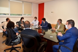 Imágen de Reunin entre ENACOM y Educ.Ar para mejorar la conectividad en las escuelas