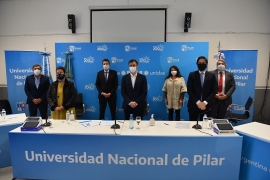 Imágen de ENACOM particip en la presentacin de la Universidad Nacional de Pilar