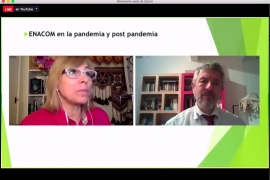 Imágen de Enacom en la pandemia y la pospandemia
