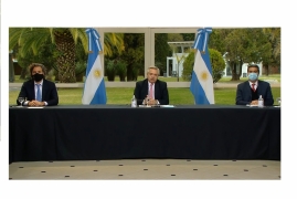 Imágen de Alberto Fernndez: "Me pone feliz que ENACOM est llevando fibra ptica para miles de chaqueos"