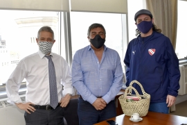 Imágen de Reunin junto a La Garganta Poderosa por conectividad en barrios populares