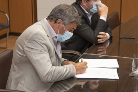 Imágen de Acuerdo de trabajo comn entre ENACOM y AUBASA