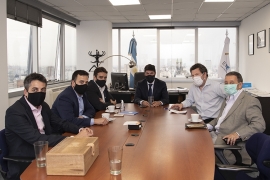 Imágen de ENACOM se reuni con el intendente de La Paz, Mendoza