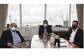 Imágen de Autoridades de ENACOM se reunieron con el intendente de Berazategui