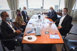 Imágen de Autoridades de ENACOM recibieron la visita del intendente de Berisso