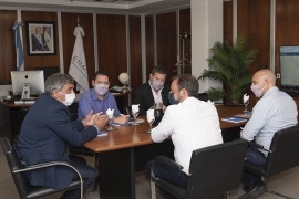 Imágen de Mesa de trabajo junto con el intendente de Escobar