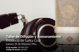 Imágen de Reglamento de Concurso Pblico Simplificado: hoy taller de asesoramiento para Santa Cruz