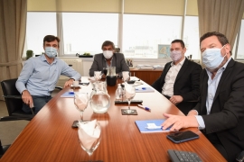 Imágen de Encuentro de trabajo conjunto con el intendente de Morn