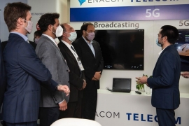 Imágen de Tercer da de demostraciones de tecnologa 5G en Argentina