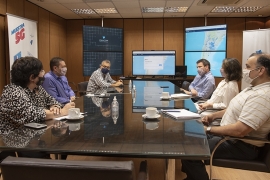 Imágen de Encuentro entre autoridades de ENACOM y Educ.Ar