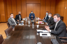 Imágen de Reunin de trabajo junto con el intendente de Zrate