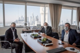 Imágen de Autoridades de ENACOM reunidas con el embajador argentino en Espaa