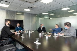 Imágen de ENACOM recibi a autoridades de la Municipalidad de La Costa
