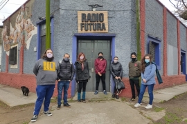 Imágen de Enacom visit la Radio Futura de La Plata