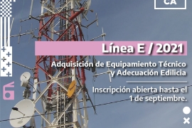 Imágen de Se abri la convocatoria para la Lnea E de equipamiento