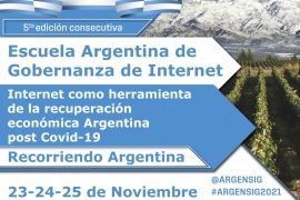 Imágen de ENACOM presente en evento sobre Gobernanza de Internet