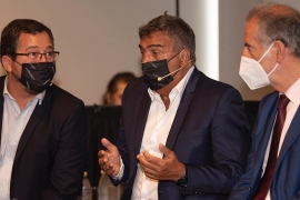 Imágen de Claudio Ambrosini estuvo presente en el lanzamiento de imowi