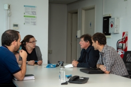 Imágen de Autoridades de ENACOM se reunieron con el intendente de La Cautiva