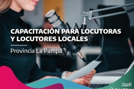 Imágen de Curso de capacitacin en locucin en La Pampa