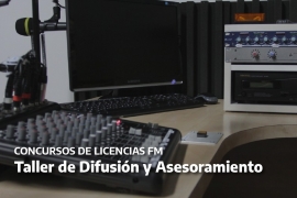 Imágen de Talleres de asesoramiento para Concurso Pblico Simplificado de licencias de FM