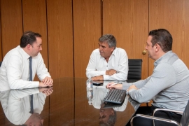 Imágen de Reunin con el ministro de Inclusin Digital de Catamarca