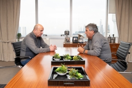 Imágen de Reunin con el diputado Nicols Russo por la conectividad