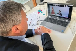 Imágen de ENACOM, presente en el Foro de Tecnologas Digitales de China-CELAC