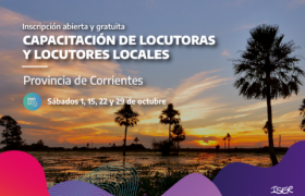 Imágen de (OCTUBRE 2022) Inicia la capacitacin para locutoras y locutores en Corrientes