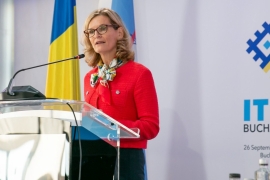 Imágen de ENACOM, presente en la Conferencia de Plenipotenciarios 2022 de la UIT