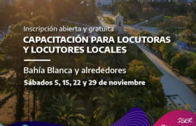 Imágen de (18/10) Inicia la capacitacin para locutoras y locutores en Baha Blanca y alrededores