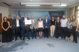 Imágen de SIGEN e IRAM entregaron un reconocimiento a la Unidad de Auditora Interna de ENACOM 