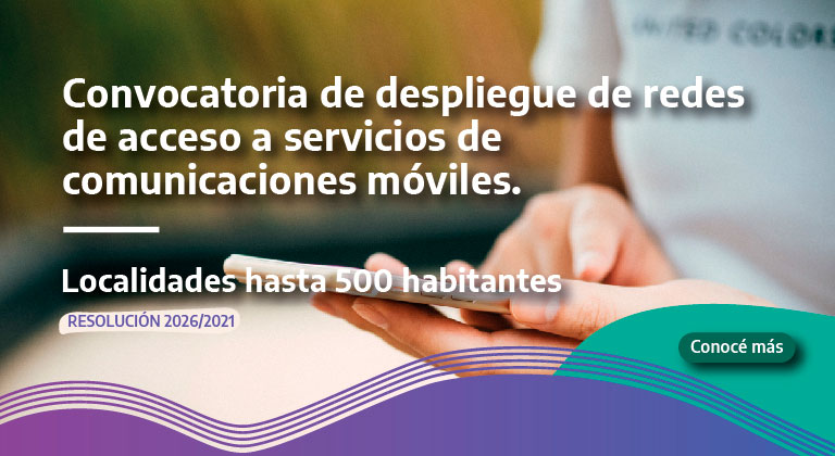 Convocatoria Servicio Universal