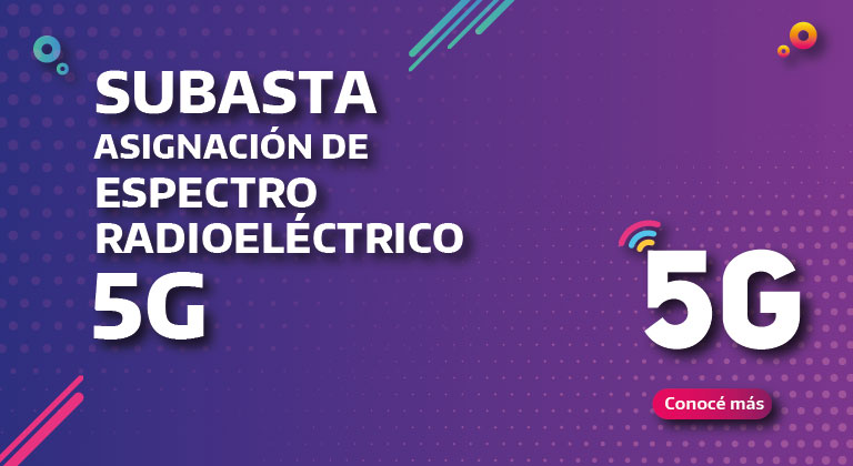 SUBASTA ASIGNACIN DE ESPECTRO RADIOELCTRICO 5G