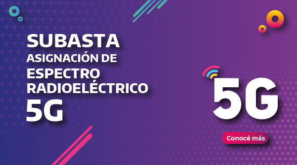 SUBASTA ASIGNACIN DE ESPECTRO RADIOELCTRICO 5G
